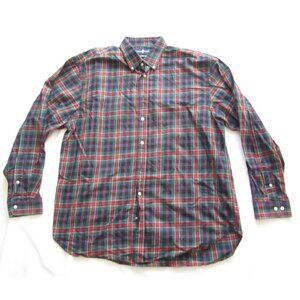 Men Short Sleeve  London Gentleman's Fit Button Long Sleeve Shirt Sz XXL (MT286)